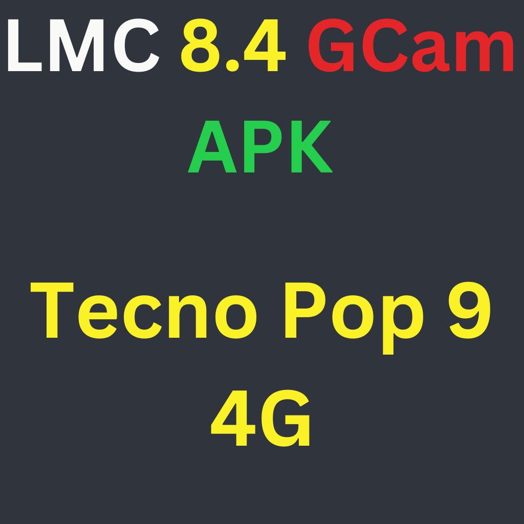 LMC 8.4 For Tecno Pop 9 4G