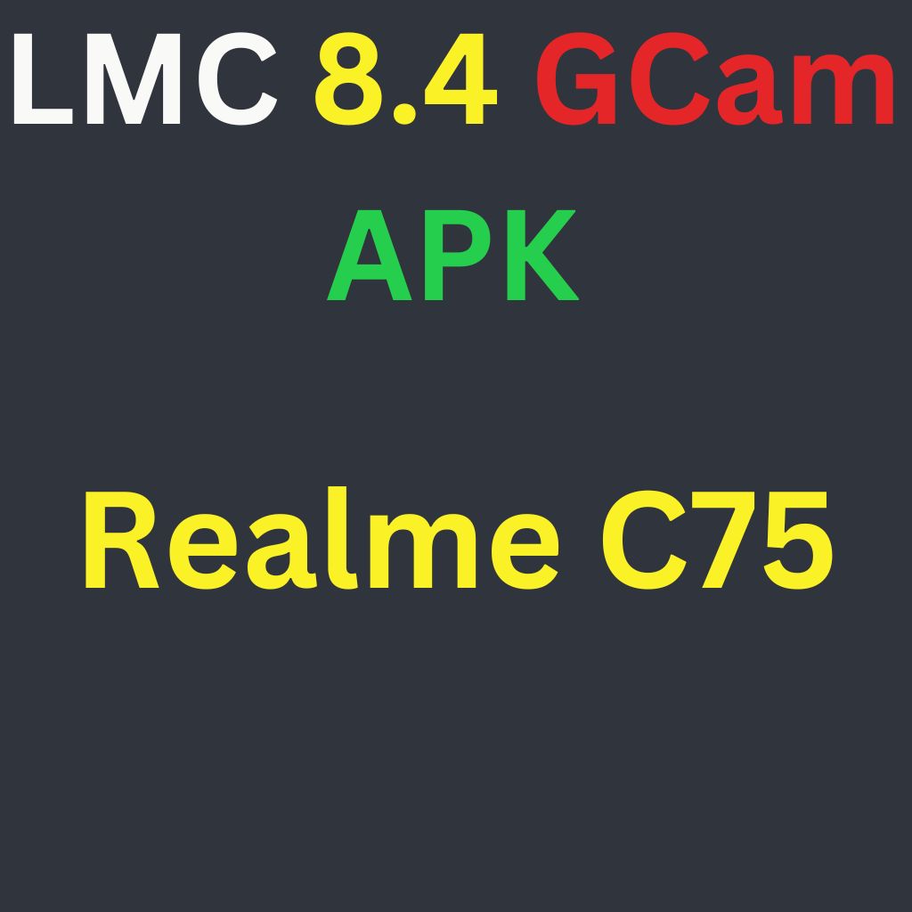 LMC 8.4 For Realme C75