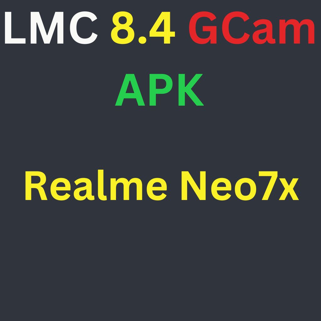 LMC 8.4 For Realme Neo7x