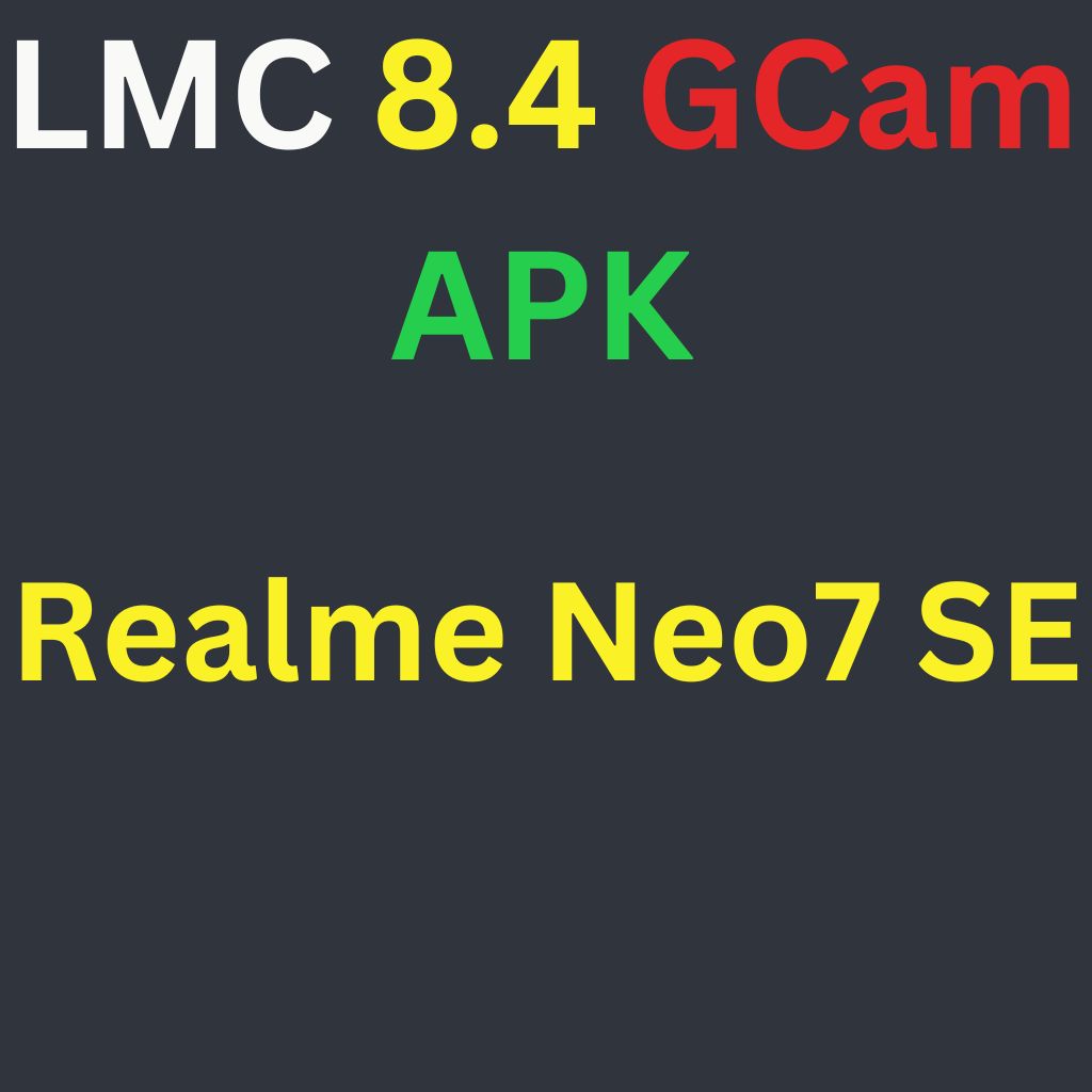 LMC 8.4 For Realme Neo7 SE